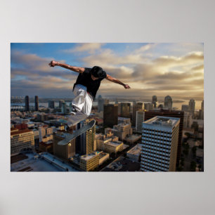 Póster Machacamiento de él