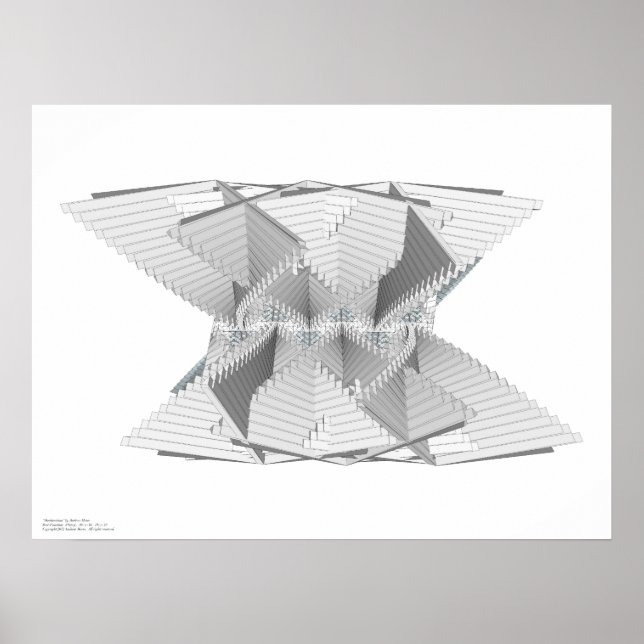 Póster Machinations - Expresión programática (Frente)