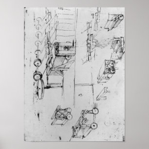 Póster Machine designs, fol. 367r-b