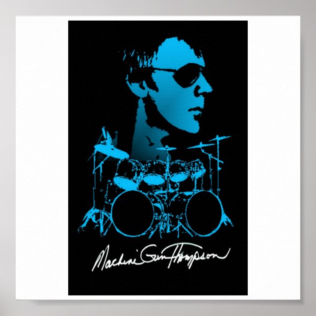 Póster machinegunthompson.com poster (Frente)