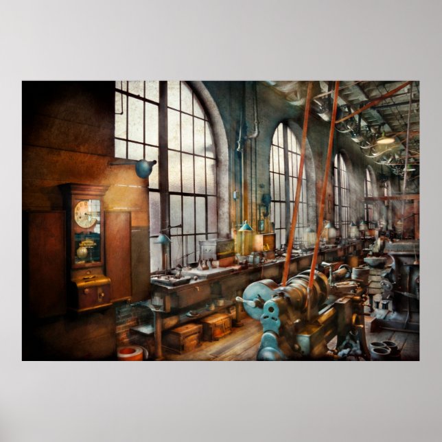 Póster Machinist - De vuelta en los días de ayer (Frente)