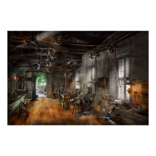 Póster Machinist - El Millwright
