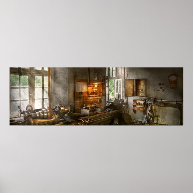 Póster Machinist - Lathes (Frente)