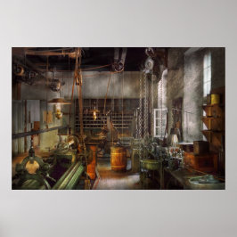 Póster Machinist - Lathes - paraíso de los maquinistas