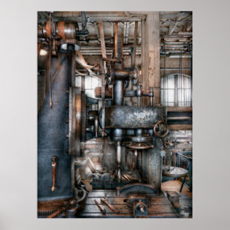 Póster Machinist - Mi trabajo realmente genial