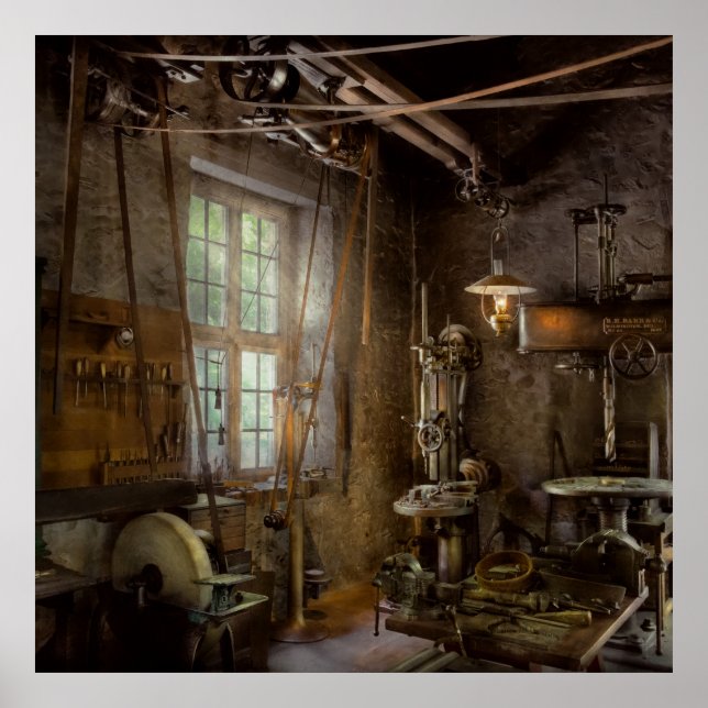 Póster Machinist - Revolución industrial (Frente)