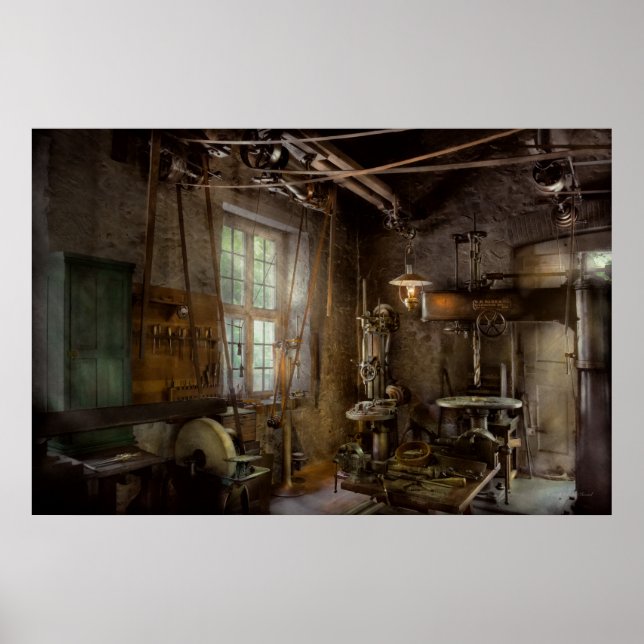 Póster Machinist - Revolución industrial (Frente)