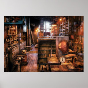 Póster Machinist - Sala de valores de Ed