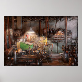 Póster Machinist - Todo empieza con un journeyman