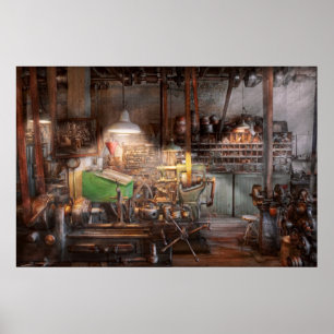Póster Machinist - Todo empieza con un journeyman