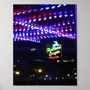 Póster Macho blanco de Portland - poster