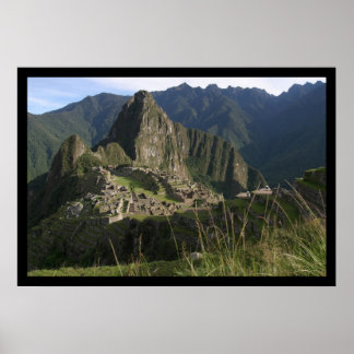 Póster Machu Picchu