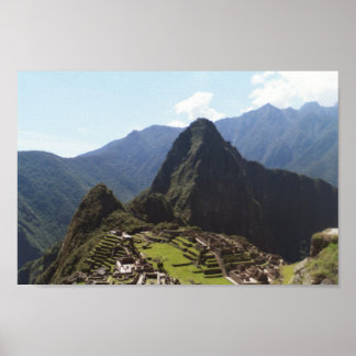 Póster Machu Picchu
