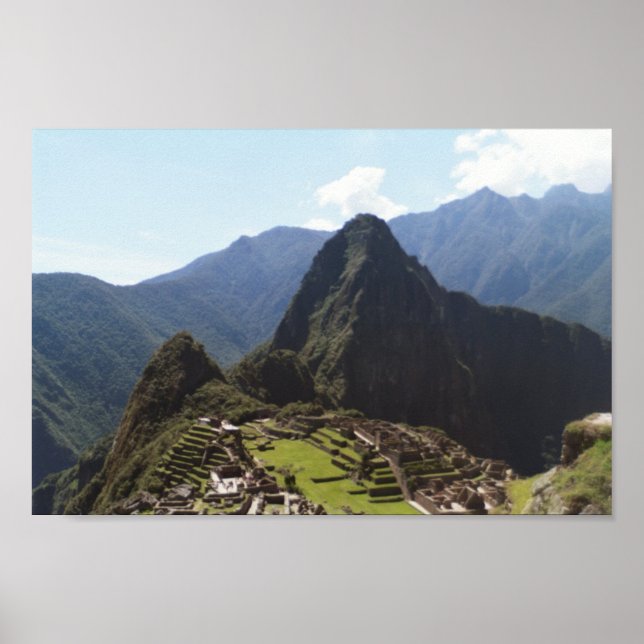 Póster Machu Picchu (Frente)