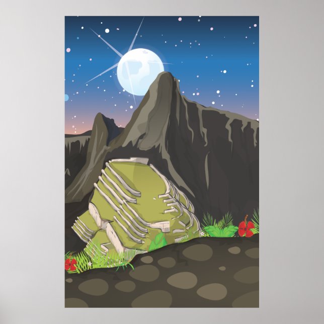 Póster Machu Picchu (Frente)