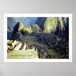 Póster 'Machu Picchu al amanecer'