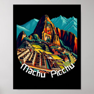 Póster Machu Picchu Cusco Perú Camino Inca Machu Picchu