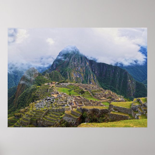 Póster Machu Picchu Overlook, Perú (Frente)