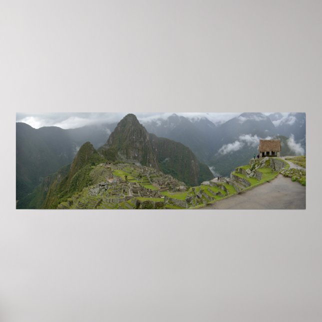 Póster Machu Picchu Panorama (Frente)