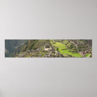 Póster Machu Picchu Panorama