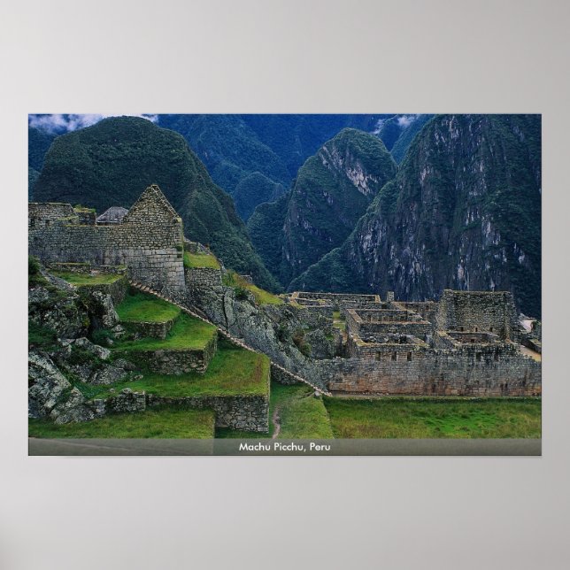 Póster Machu Picchu, Peru (Frente)