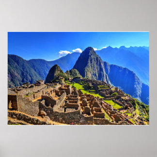 Póster Machu Picchu - Perú