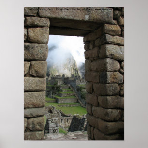 Póster Machu Picchu, Perú