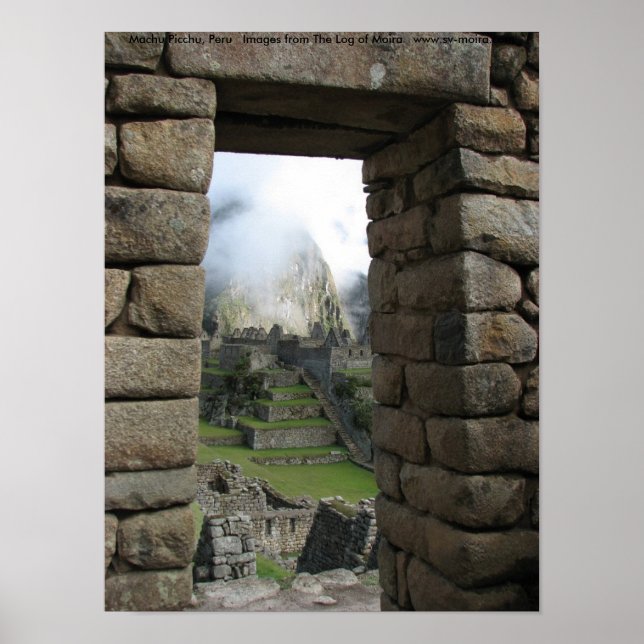 Póster Machu Picchu, Perú (Frente)