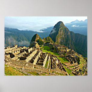 Póster Machu Picchu, Perú