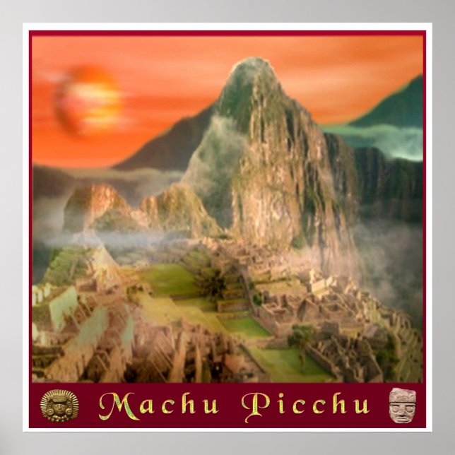 Póster Machu picchu poster (Frente)