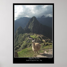Machu Picchu Poster (Siete maravillas del mundo)