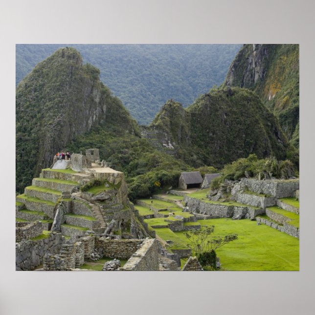 Póster Machu Picchu, ruinas de la ciudad inca, Perú. 2 (Frente)