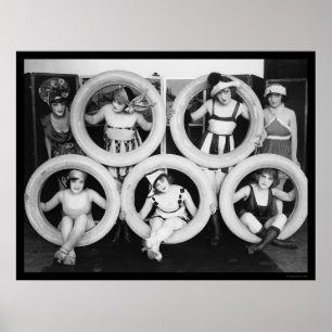 Póster Mack Sennett Bathing Beauties 1922