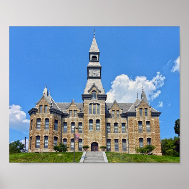 Póster Mackay Hall, Universidad Park (Frente)