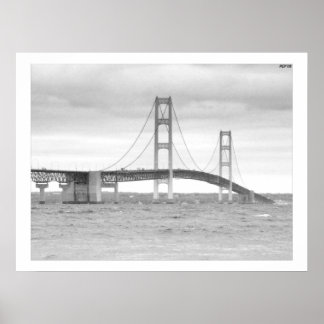 Póster Mackinac Bridge