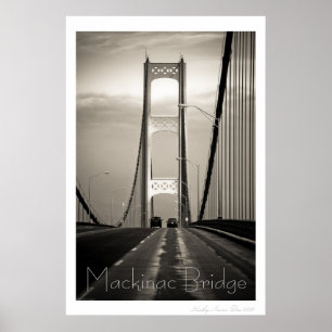 Póster Mackinac Bridge