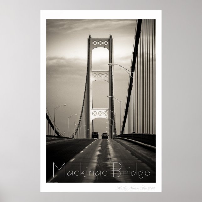 Póster Mackinac Bridge (Frente)