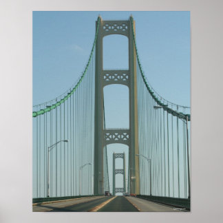 Póster Mackinac Bridge