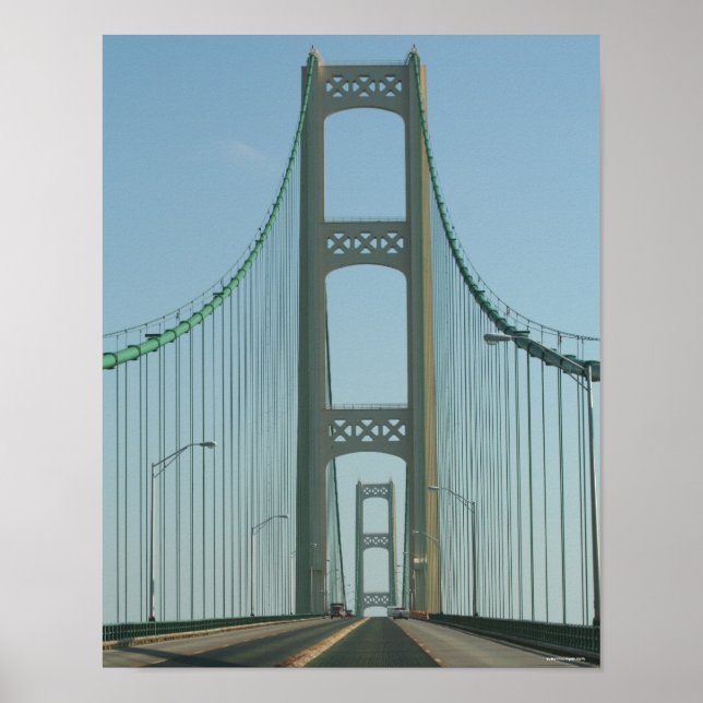 Póster Mackinac Bridge (Frente)