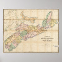 Mackinlay's map of the Province of Nova Scotia