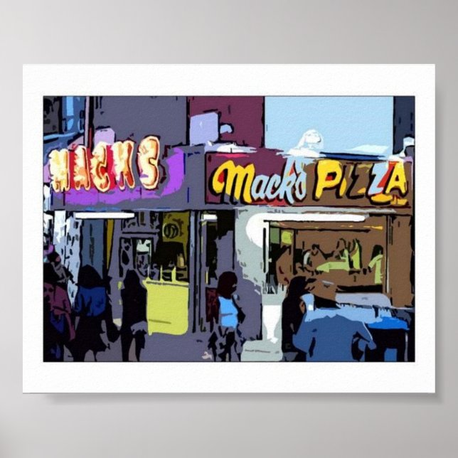 Póster Macks (Frente)