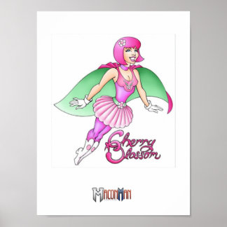 Póster Macon Man Cherry Blossom Poster