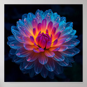Póster Macro Flor de Aurora