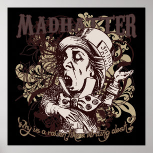 Póster Mad Hatter Carnivale Style
