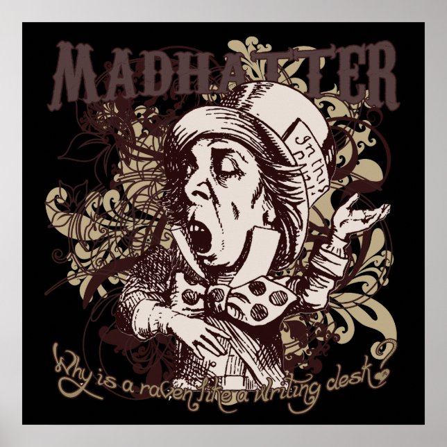 Póster Mad Hatter Carnivale Style (Frente)