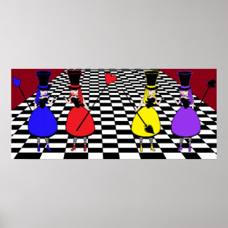 Póster Mad Hatter Ladies-in-Waiting