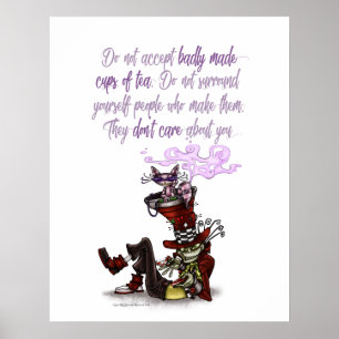 Póster Mad Hatter Tea Fiesta