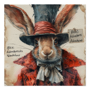 Póster Mad Hatter: Wonderland Wardrobe Wonders