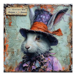 Póster Mad Hatter: Wonderland Wardrobe Wonders