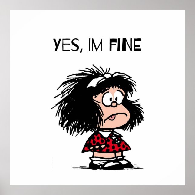 Póster Mad Mafalda (Frente)